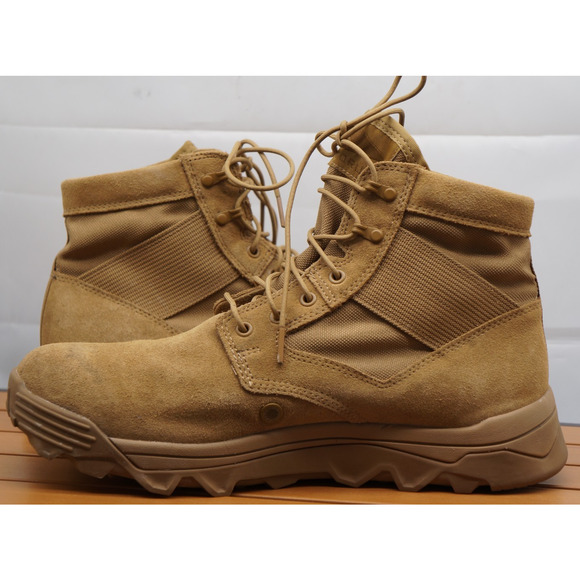 GORUCK MACV-2 6" Safety Boots – Men’s 12.0 Coyote Brown Tactical Work Boots - Picture 8 of 11